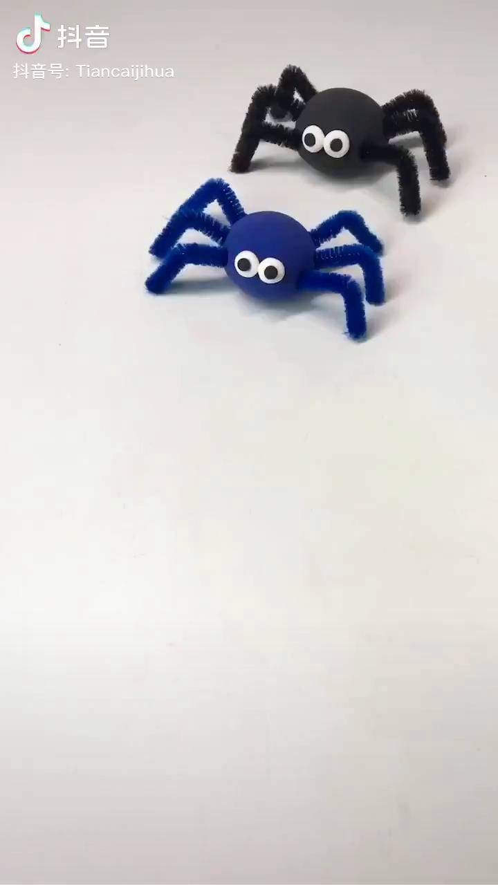手工小蜘蛛怎么做图片