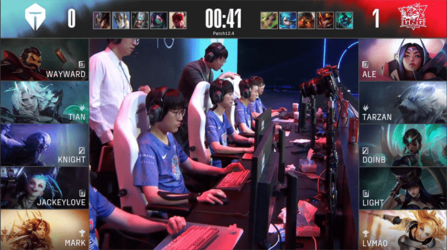 战神|LOL-LPL：knight瑞兹法术涌动战神附体，TES所向披靡2-1击沉LNG