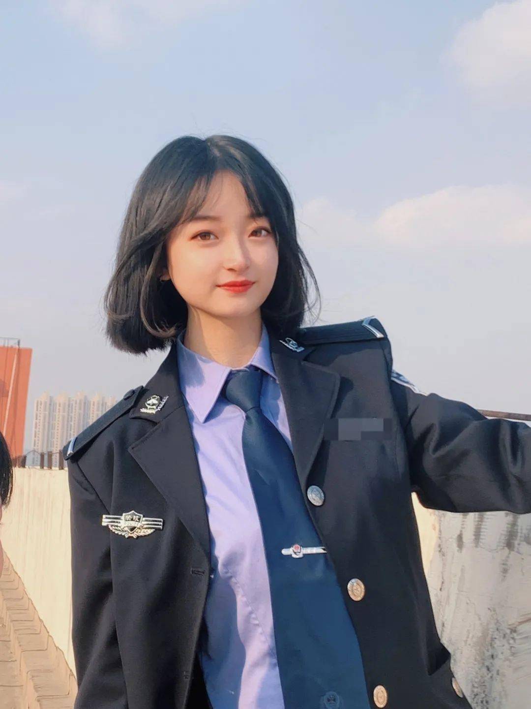 吉林警察学院警花