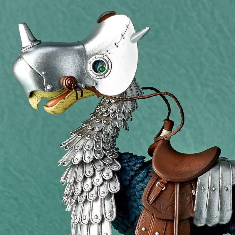 系列|模玩资讯：海洋堂 TAKEYA 式自在置物系列《风之谷》陆行鸟