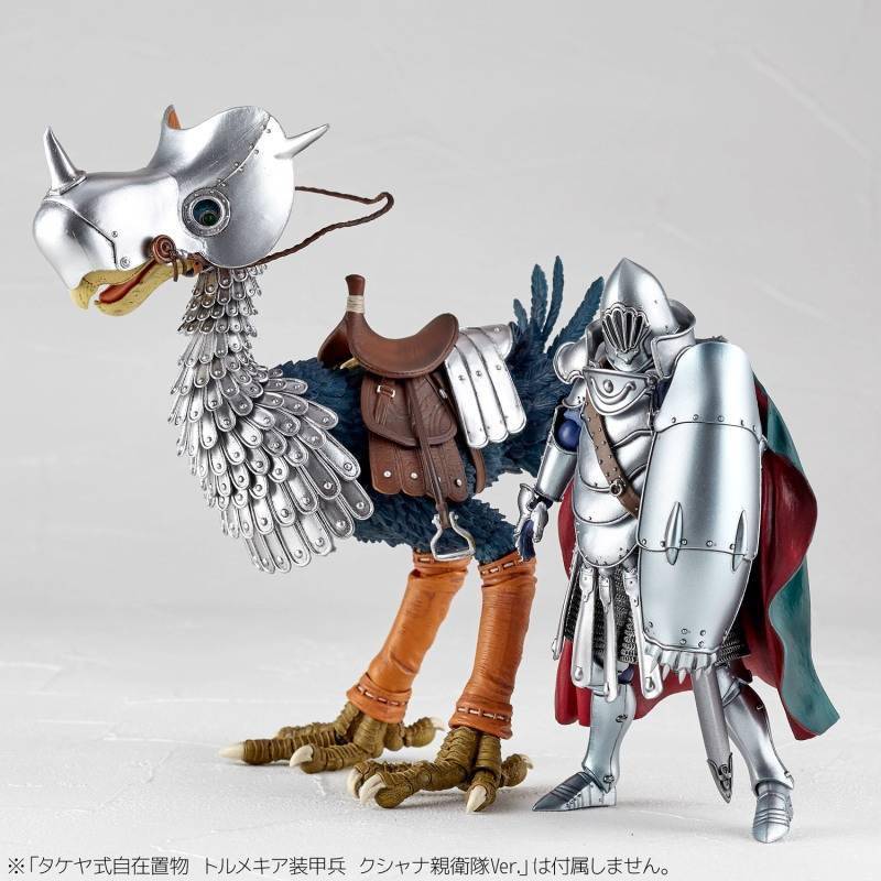 系列|模玩资讯：海洋堂 TAKEYA 式自在置物系列《风之谷》陆行鸟