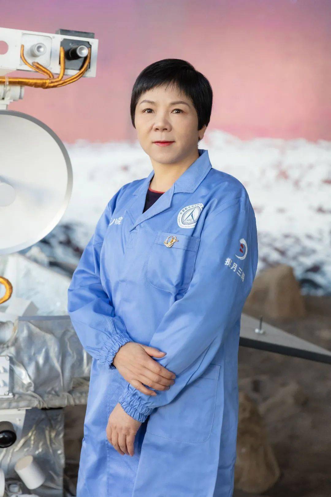 走近航天女将张玉花音声好帼巾张玉花统筹推进上海航天