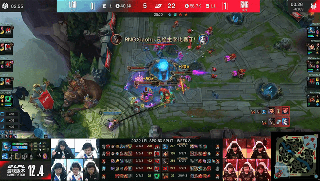 教科书|LOL-LPL：Wei狗熊完美节奏盘活三路，RNG教科书式运营2-0轻取LGD