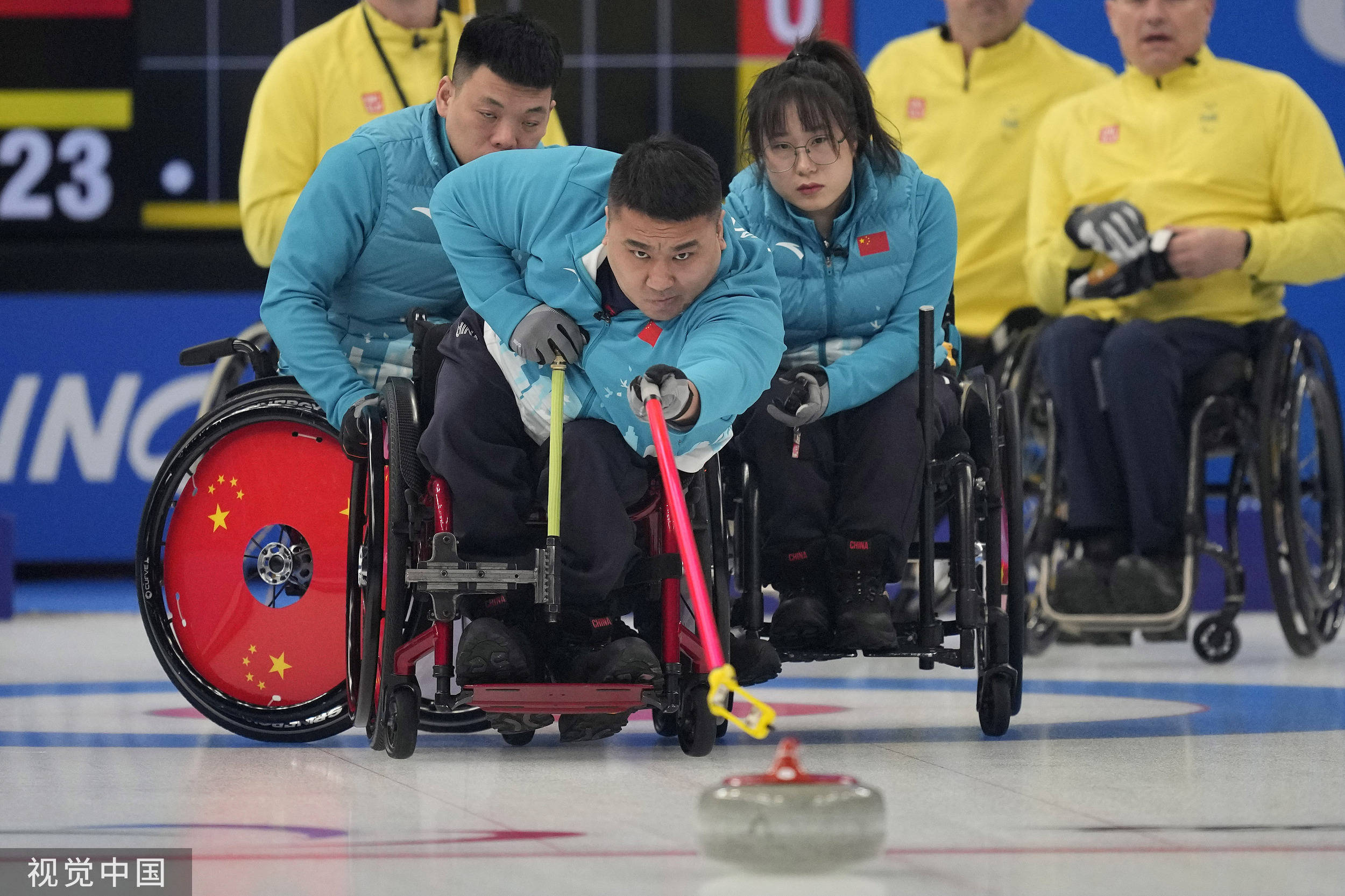 英国队|七连胜！中国轮椅冰壶提前晋级冬残奥会半决赛