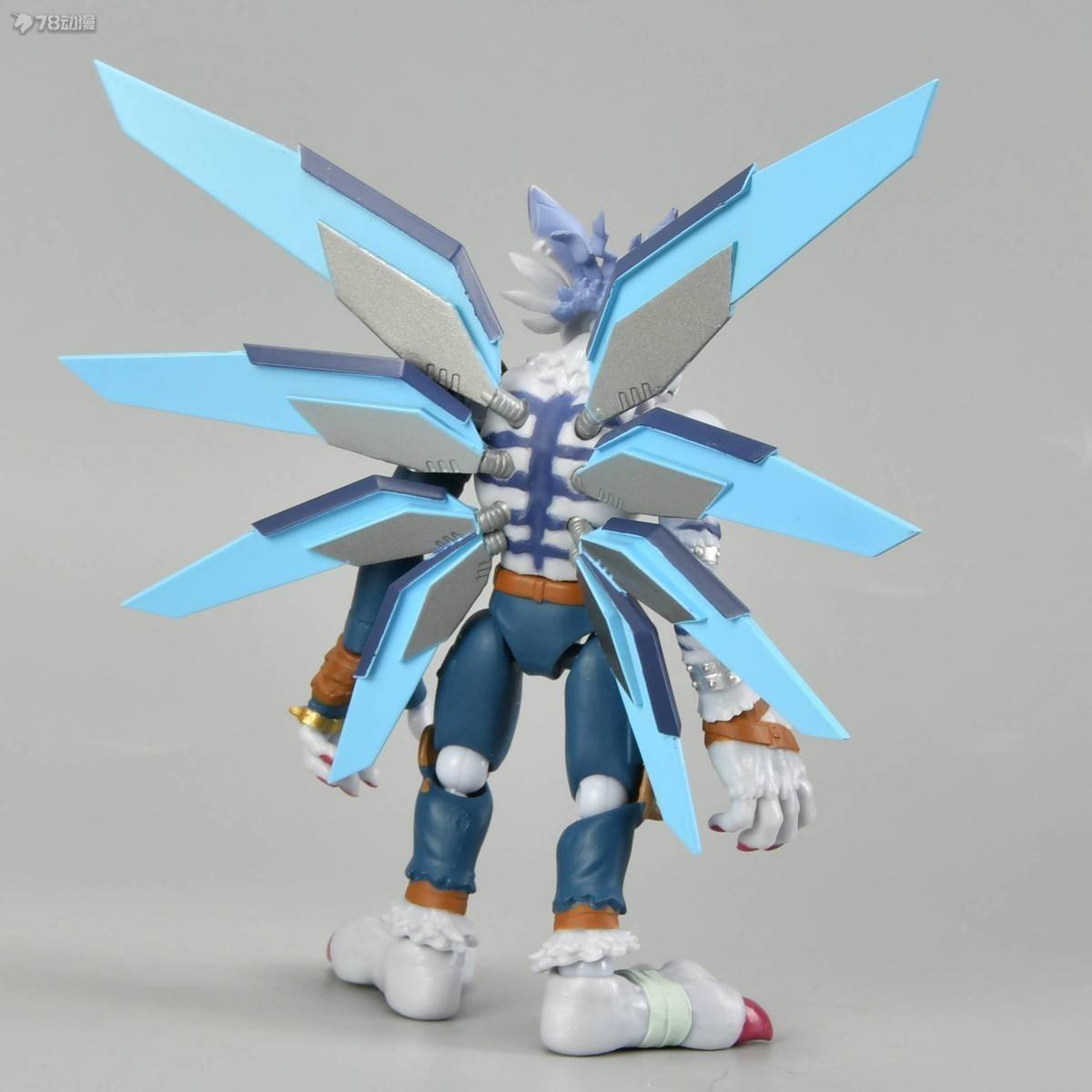 万代|78官测：万代 掌动SHODO食玩 综合系列 机械暴龙兽＆兽人加鲁鲁兽