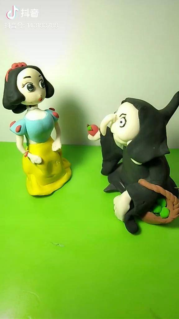 女巫是不是变成了贝儿儿童玩具玩具超轻粘土粘土动画定格动画