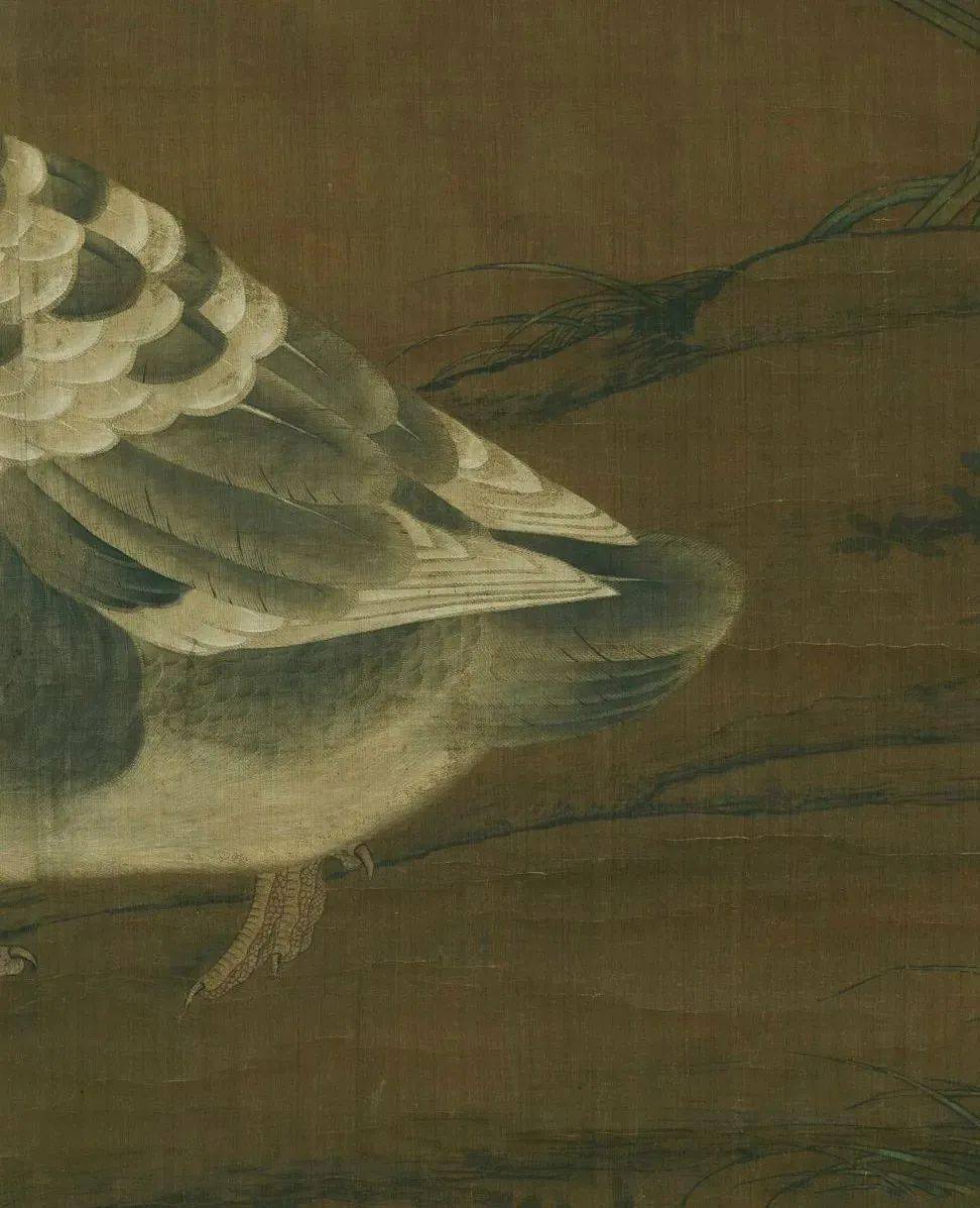 崔白《芦花羲爱图》_中国_声明_历代