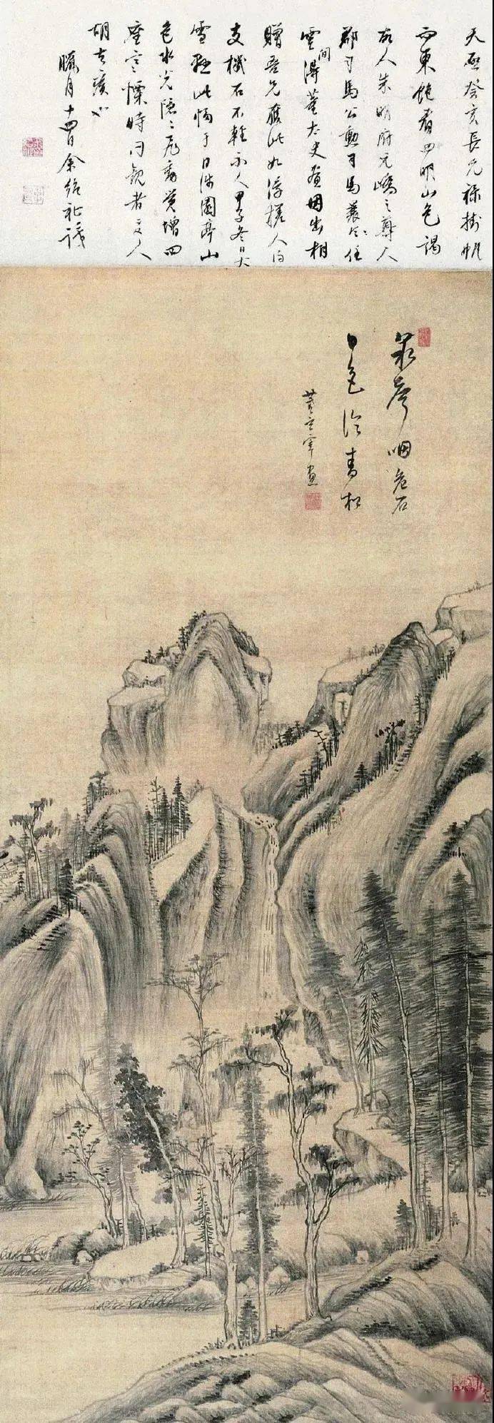 古朴清雅看看历代画家笔下的树精彩绝伦