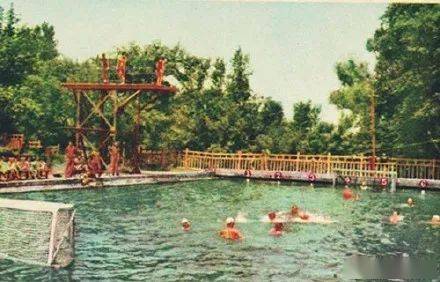 全国游泳池老照片,看看有你曾经的回忆吗?_上海_跳水池_年代