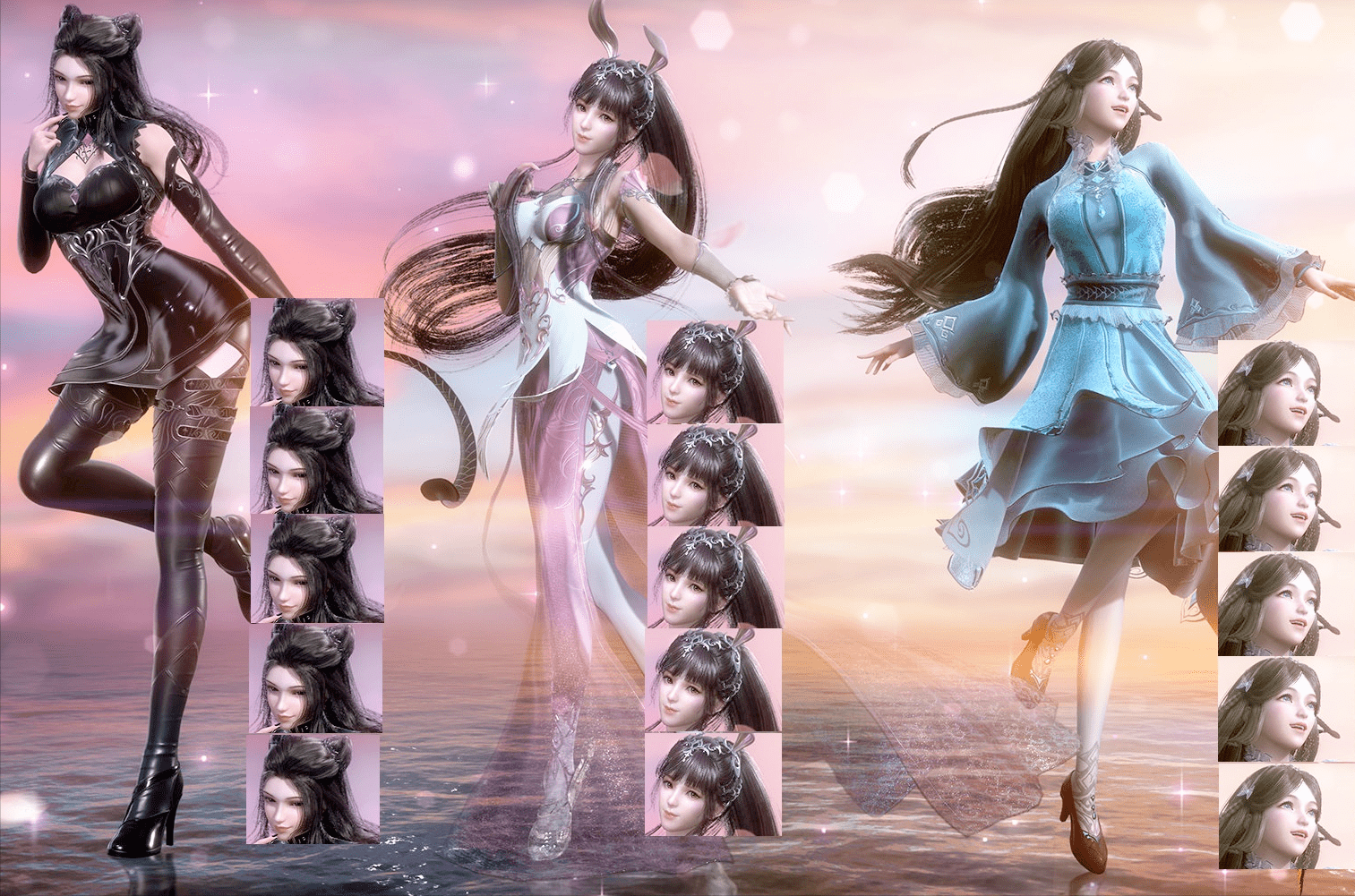 斗罗女神长腿pk史莱克三美待长高千仞雪母女30寸太抢镜