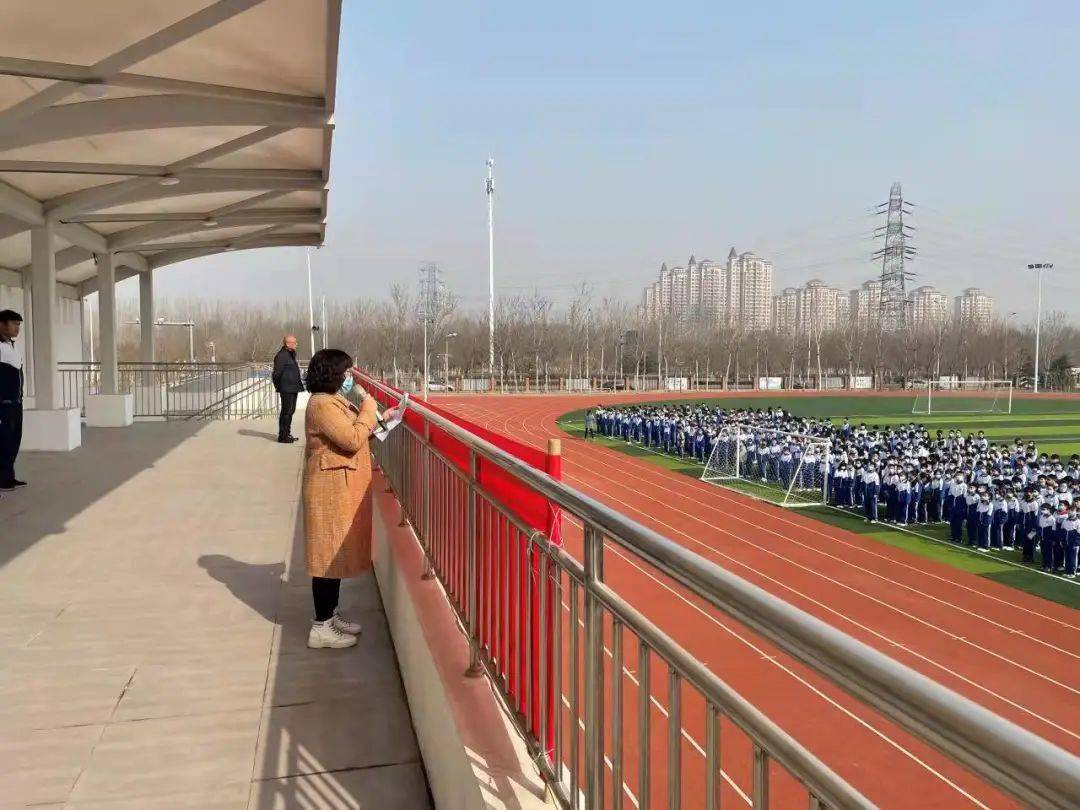 大毕庄中学举行2022年中考百日誓师大会