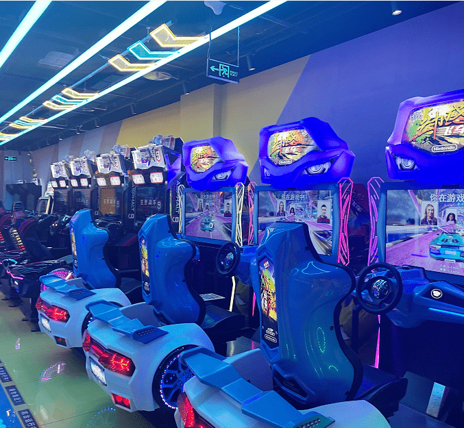 风云再起游乐汇爱琴海店88元抢110枚游戏币室内新游乐典范酷炫潮玩fun