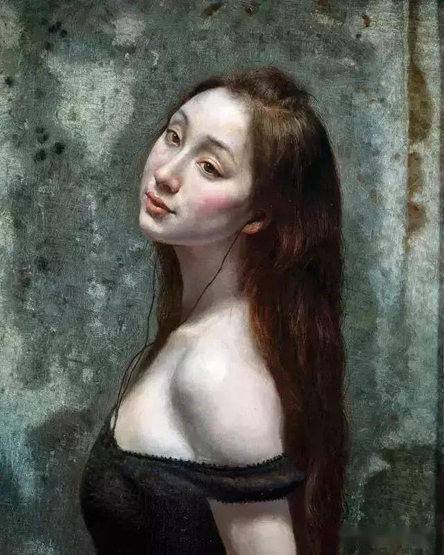 欣赏何力怀油画