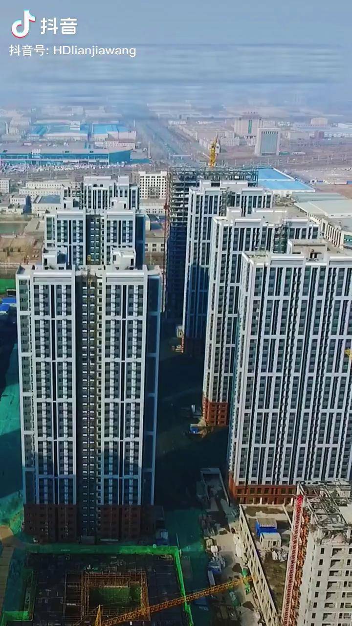 河北邯郸河北省钢结构保障房第一高楼亮相邯郸