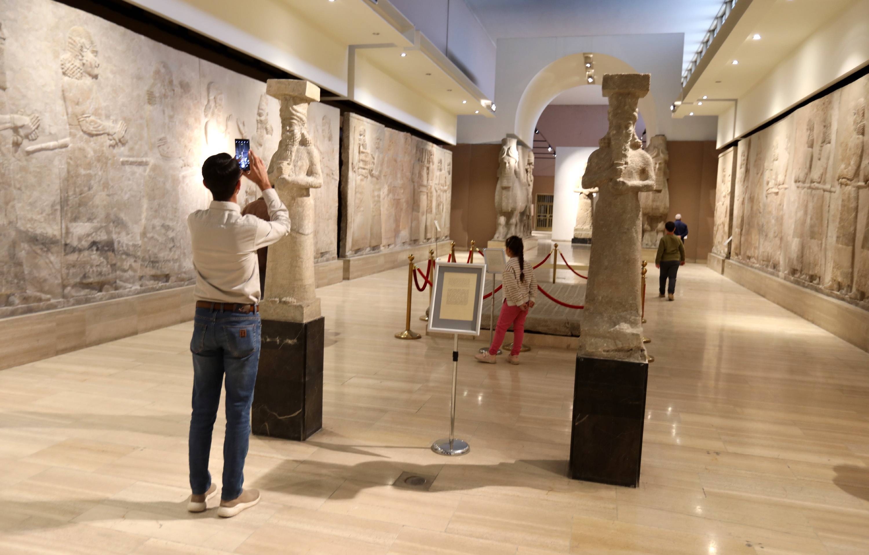 伊拉克国家博物馆重新开放