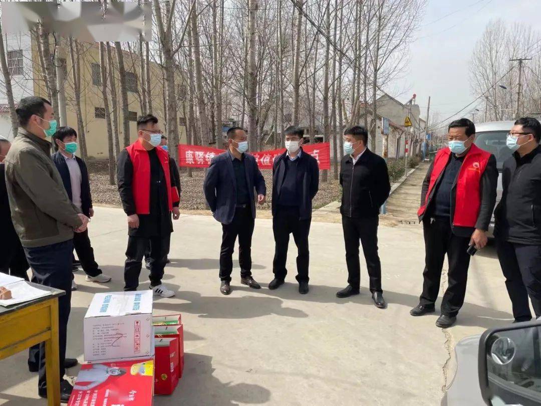 各驻村第一书记深入我镇东宋庄村,三十里铺村,邵庄村,小邵村,大唐阳村