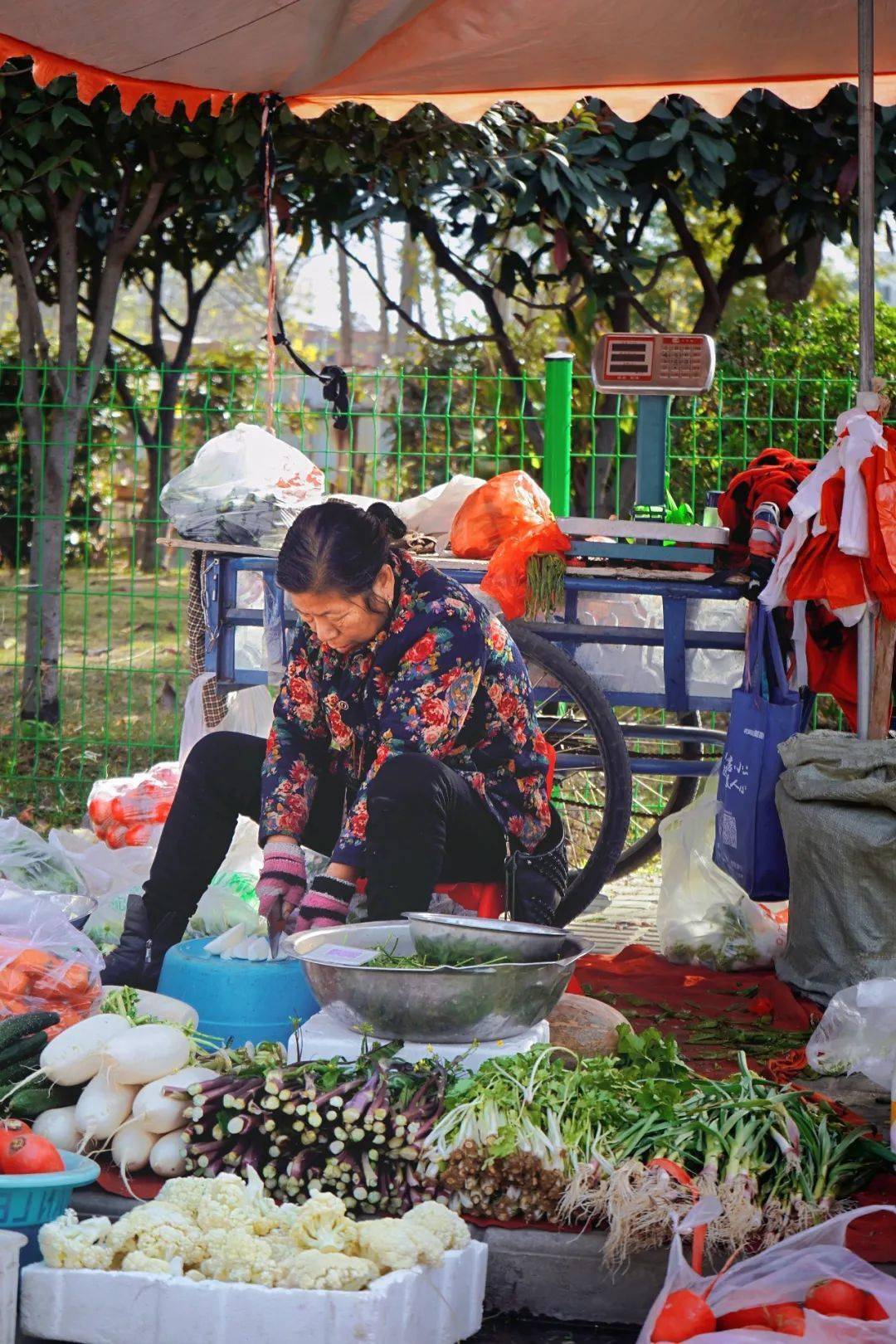 线上买菜火了天门的传统菜市场正在逐渐消失