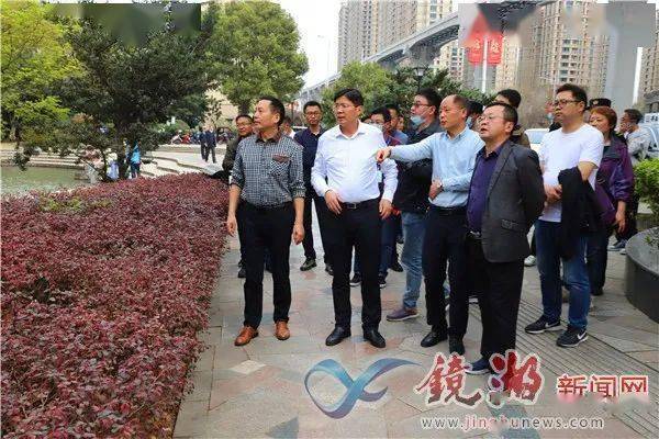 3月16日,市生态环境局局长潘怀中,区委副书记,区长鲁先贵,区领导翟翀