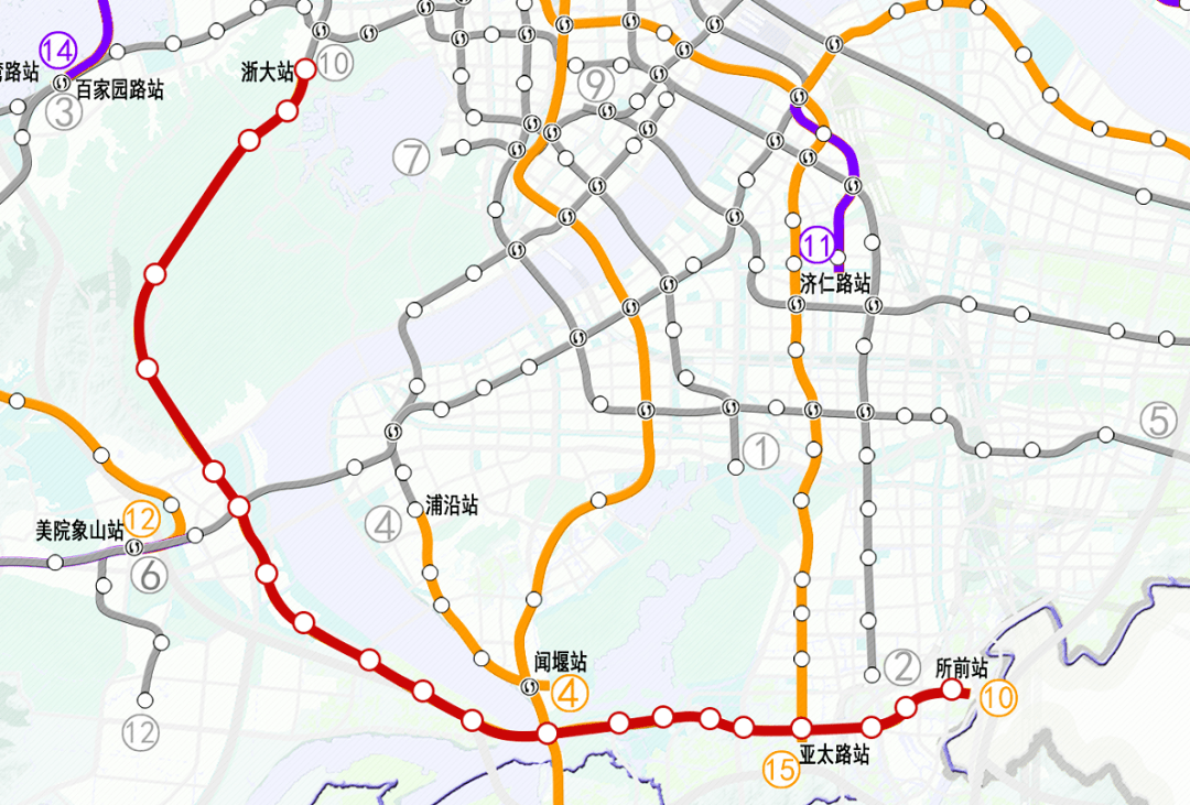10号线2期地铁线路图图片