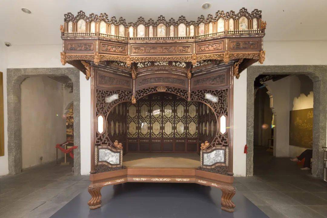 频音听千工床宁波悠长历史 深厚民俗 城市文化宁波博物馆志愿者娓娓道