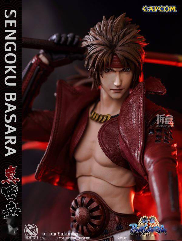 尺寸|ROCKET TOYS 战国BASARA 真田幸村 伊达政宗 1/6可动人偶