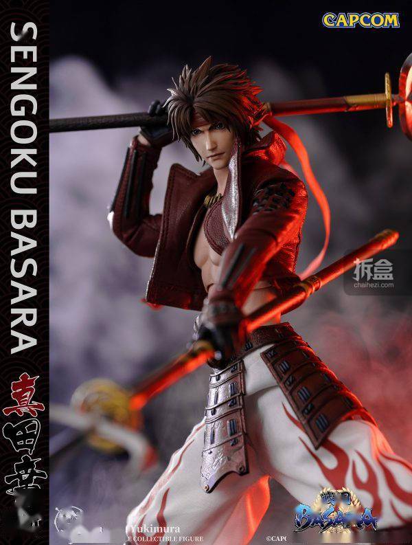 尺寸|ROCKET TOYS 战国BASARA 真田幸村 伊达政宗 1/6可动人偶