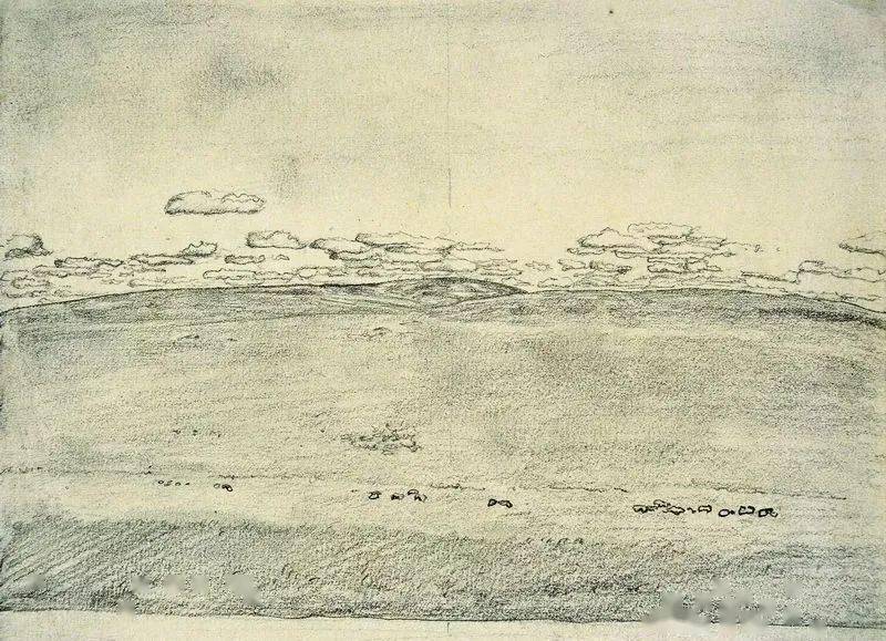 欣赏丨央美教授朝戈素描三十幅