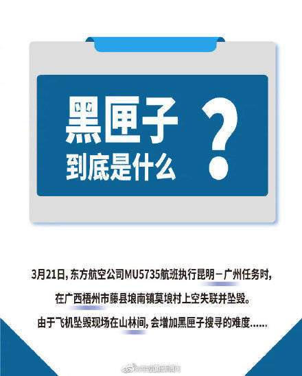 声音|坠机事故为什么要找到黑匣子？