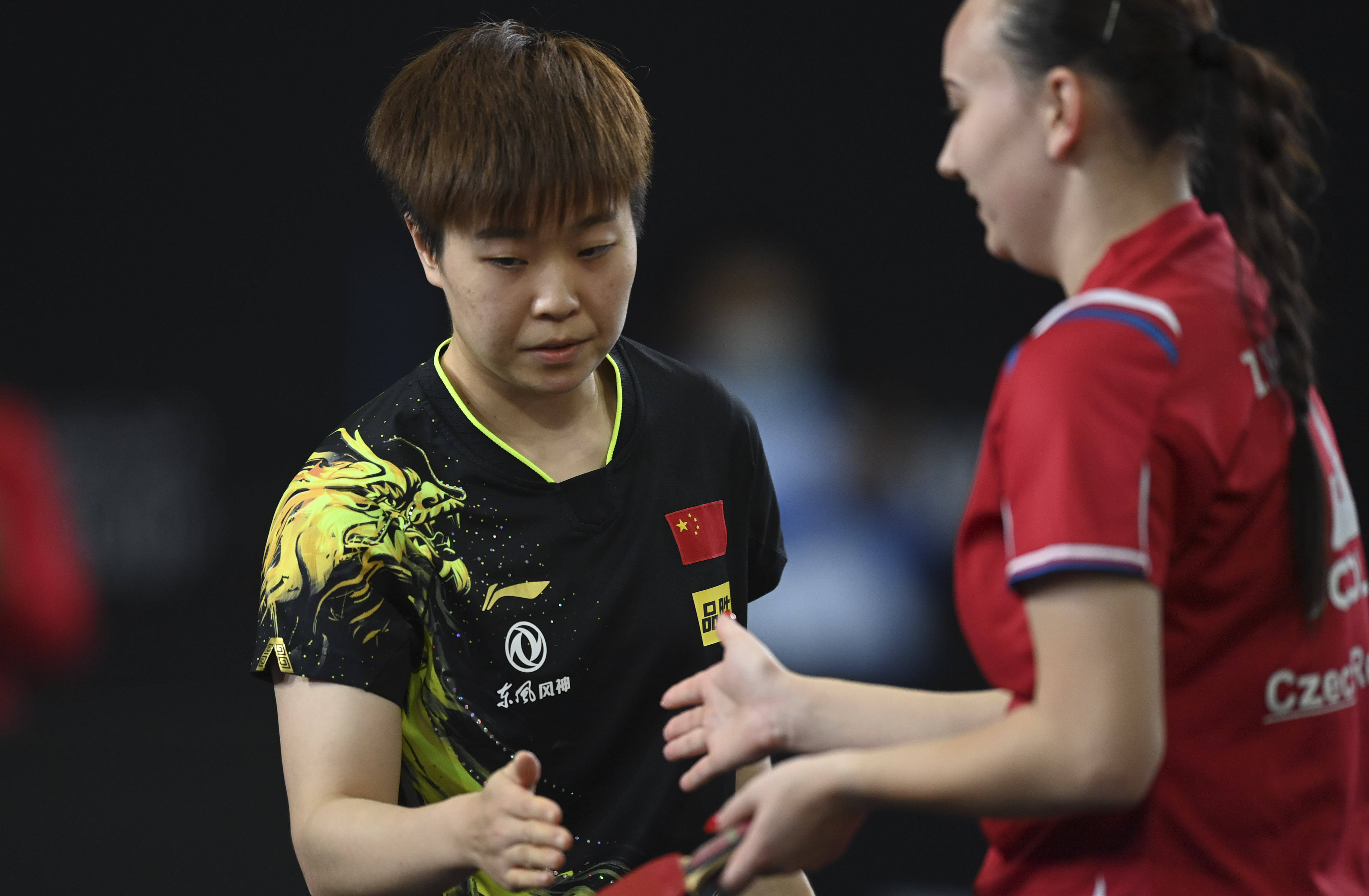 张瑞|乒乓球——卡塔尔挑战赛：张瑞首轮晋级
