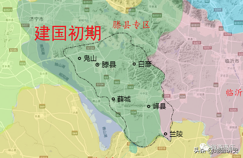 棗莊市行政區劃史南嶧北滕兩州並存建國後棗莊興起