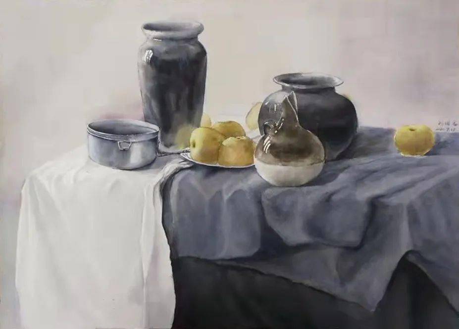 "时代青年"水彩作品线上展(第一期)