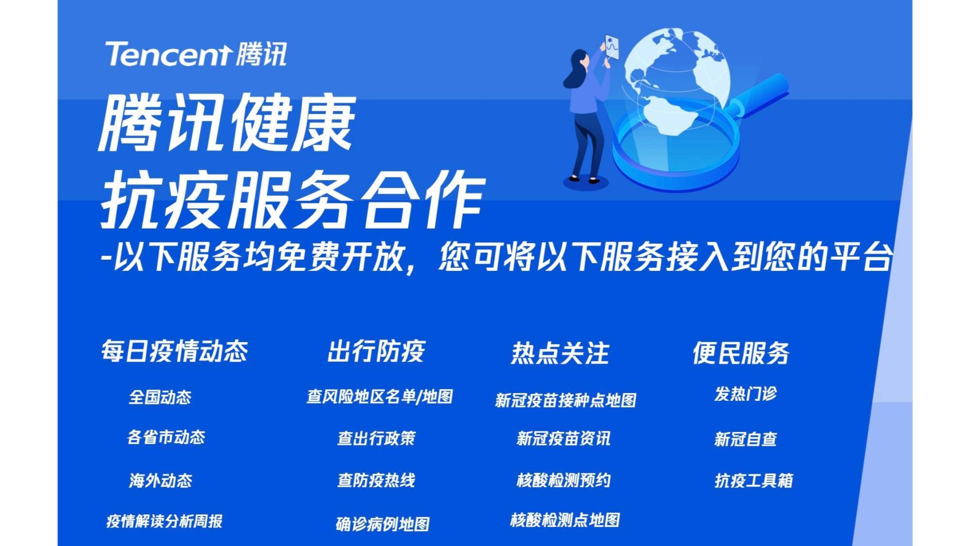 全套|助力全民抗疫！腾讯健康全套抗疫工具箱免费开放接入