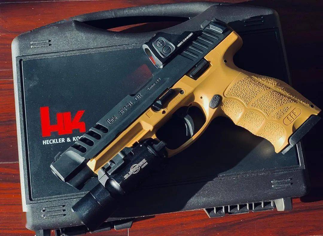 最近这把我很上头德国hkvp9l手枪美图