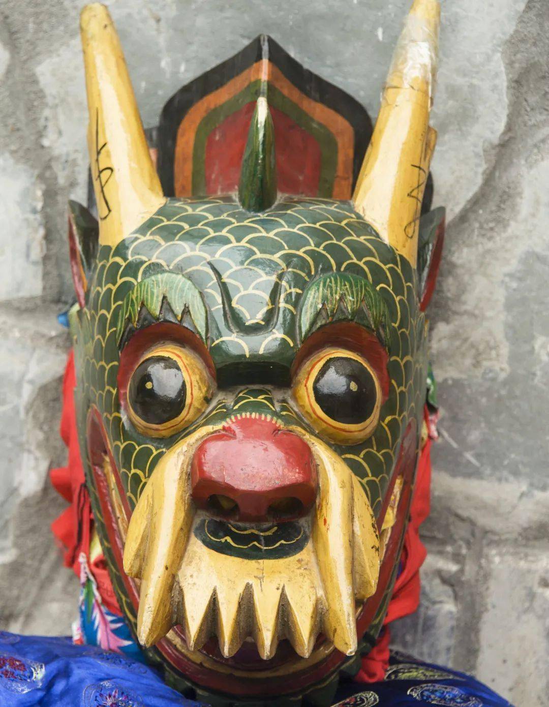 凤凰头民俗 | 白马藏族：“?舞”面具的分类