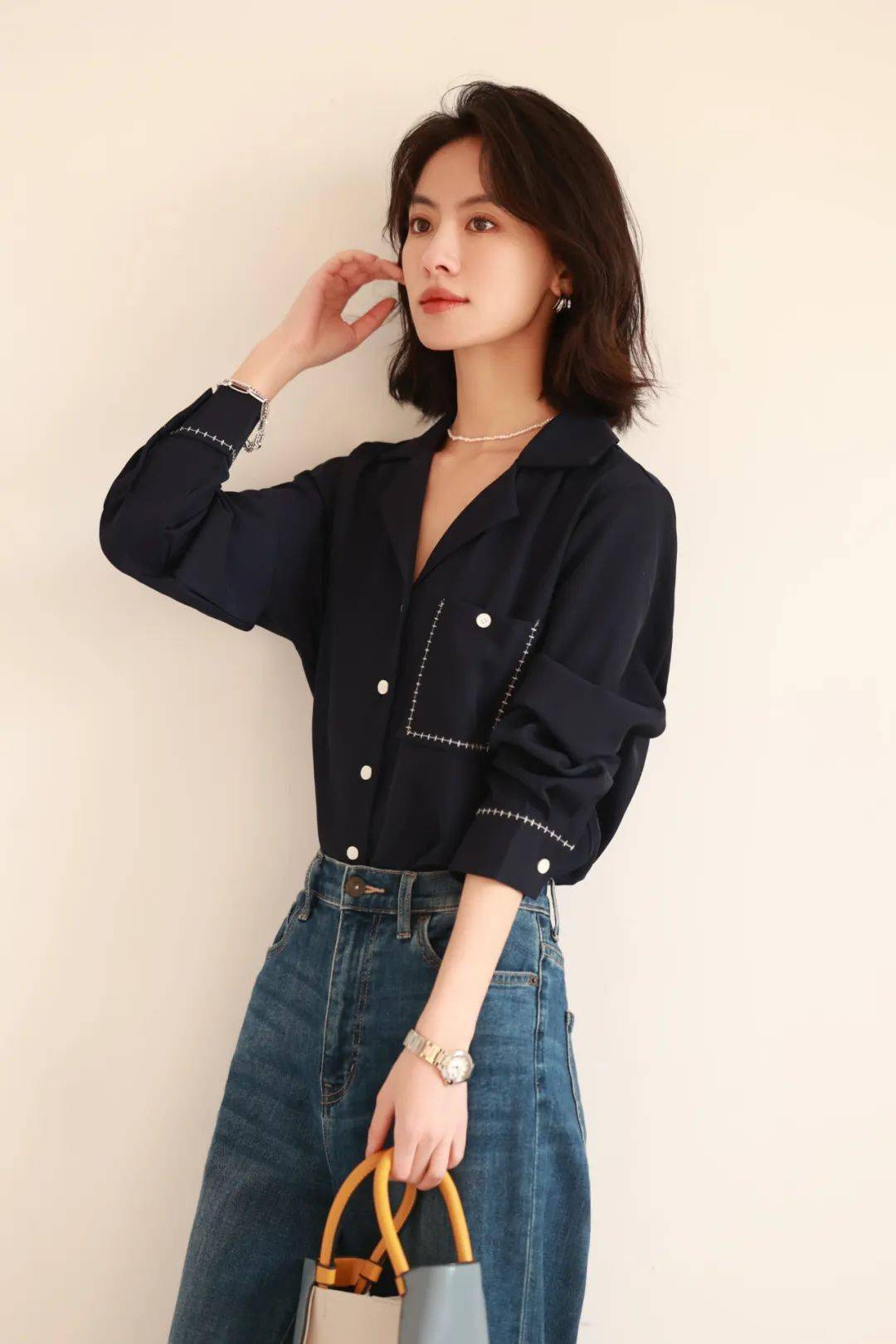 身材 春天,怎么能不穿衬衫?