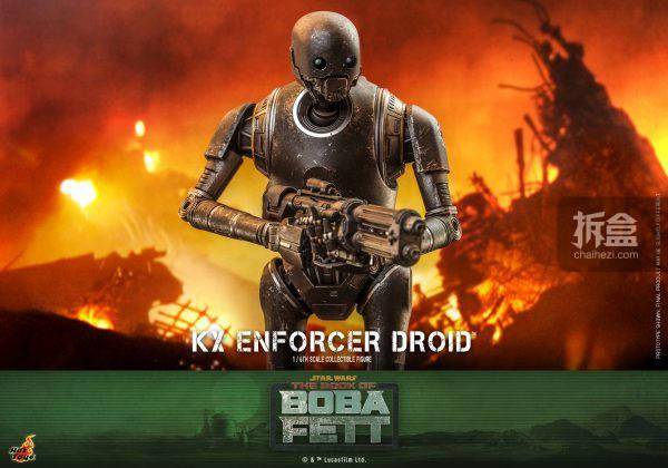 机器人|HOTTOYS 《波巴费特之书》KX执行者机器人 1:6比例珍藏人偶