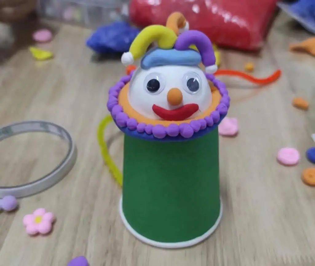 开心宅——陪娃小妙招(居家生活指导第三十四期)_纸杯_幼儿_小丑