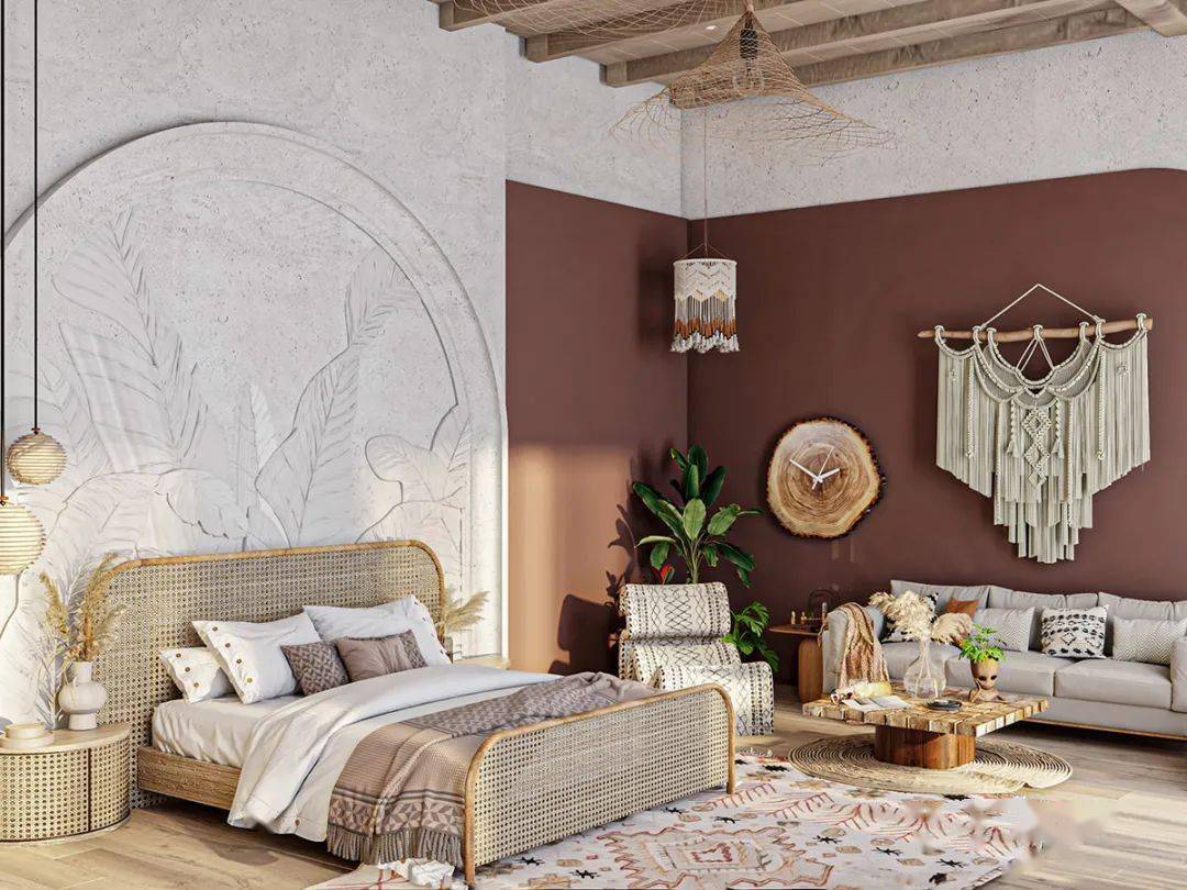 5个浪漫的波西米亚风公寓,迷人又有趣的精致生活_设计_影响_卧室