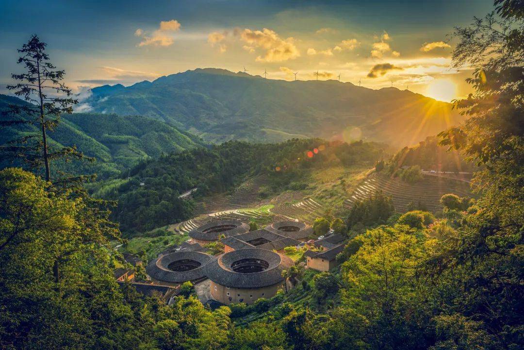 南靖土楼 | 春花竞放世遗地,数字文创踏春欢_福建土楼_建筑_景区