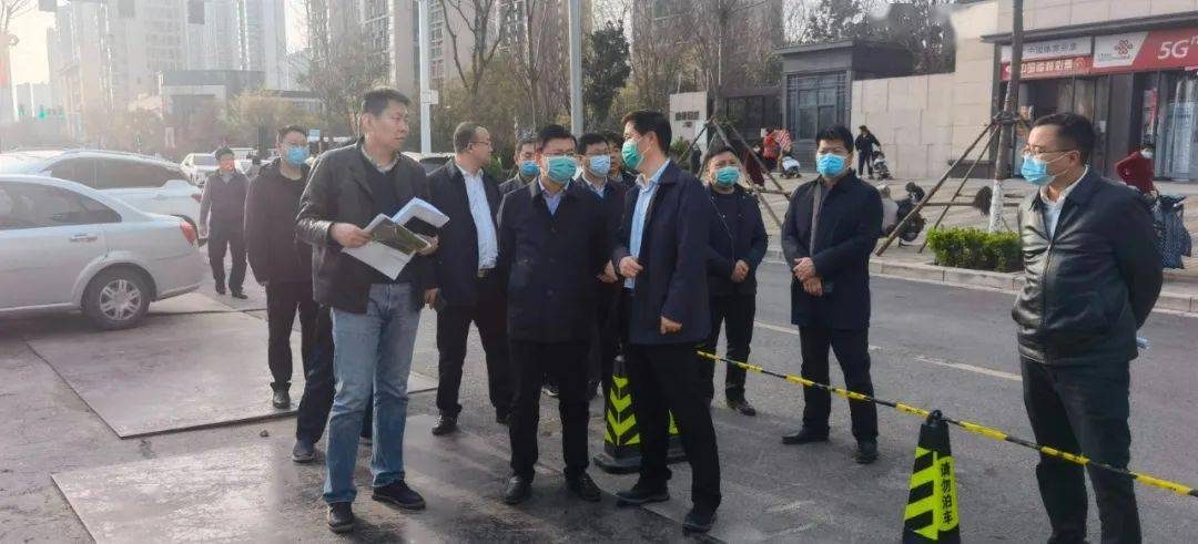 李小虎调研区内重大产业配套用地和基础设施建设情况