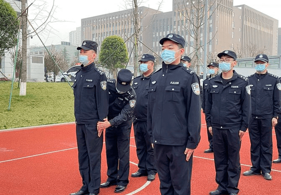 公安局辅警集中训练