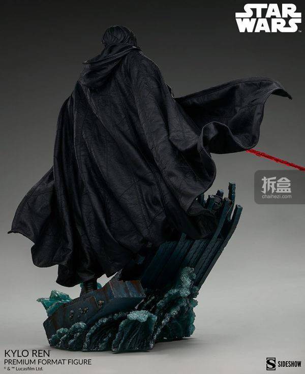 雷伊SIDESHOW 星球大战9 天行者崛起 雷伊 凯洛伦 20.5寸雕像