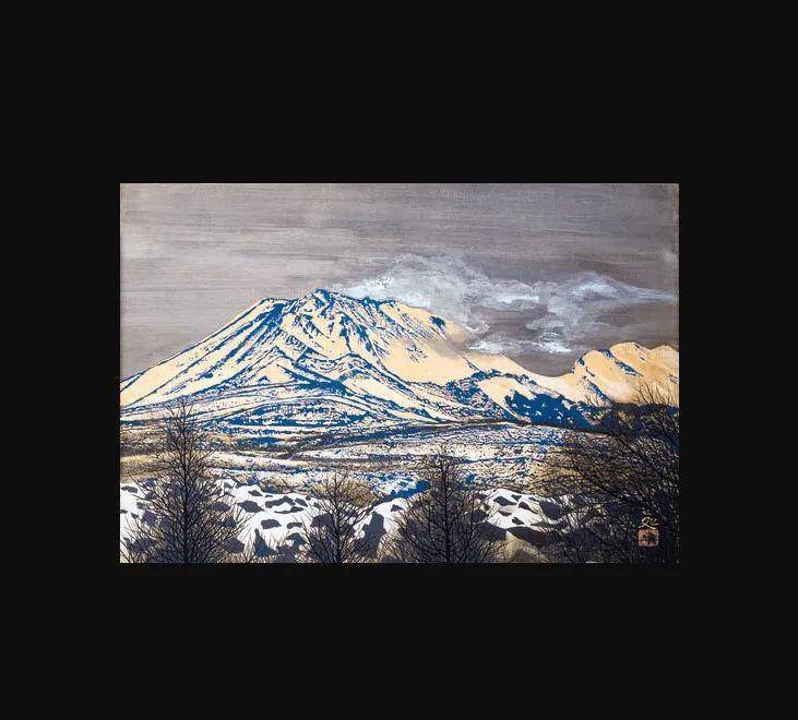 鉴赏日本著名画家加山又造作品欣赏