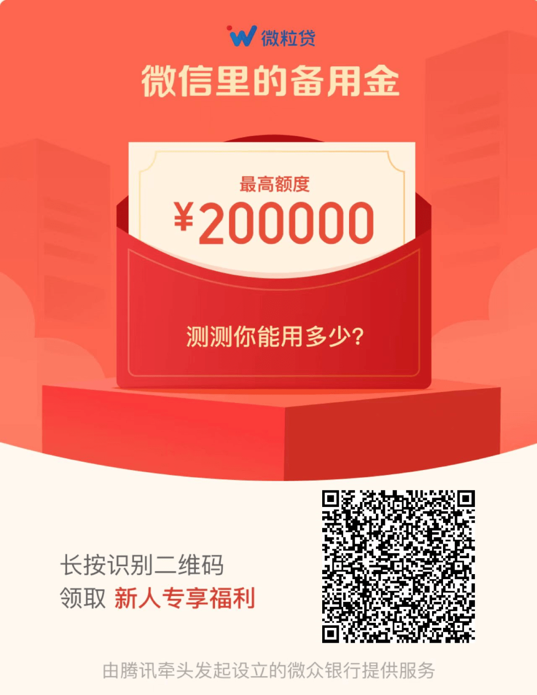 借款|微信又出新功能！首次体验能领20元现金红包！抓紧领..