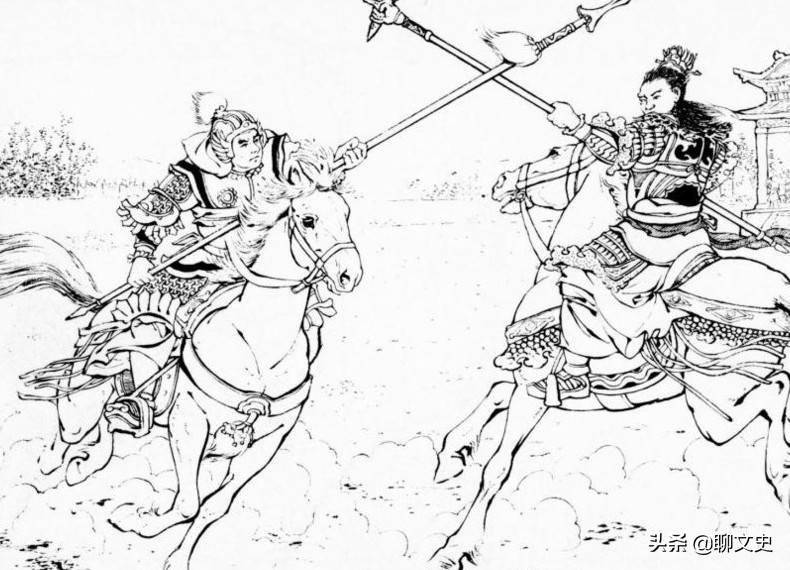 残唐演义113:杨衮与李存孝大战30回合,不分胜负,里面有水分_金牌