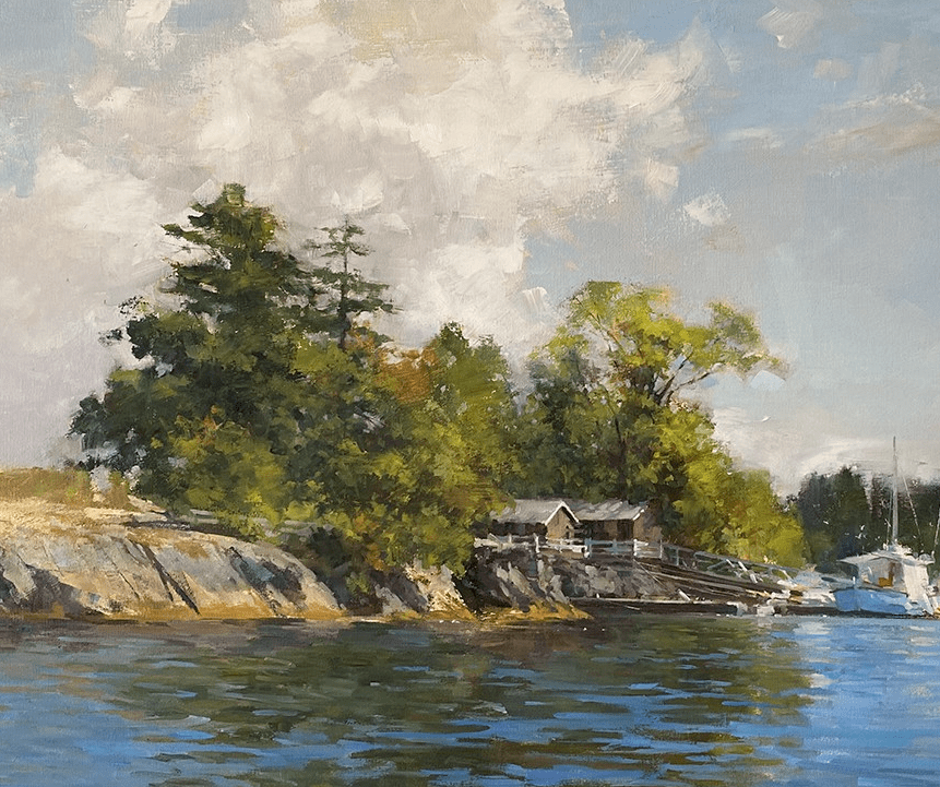 sedona/gateway大赛最佳展示奖,2020年美国艺术大奖印象派风景画类第