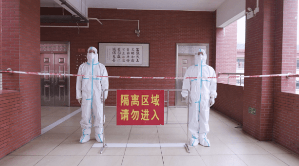 直击蓬江区校园疫情封控演练现场_隔离_工作_管理