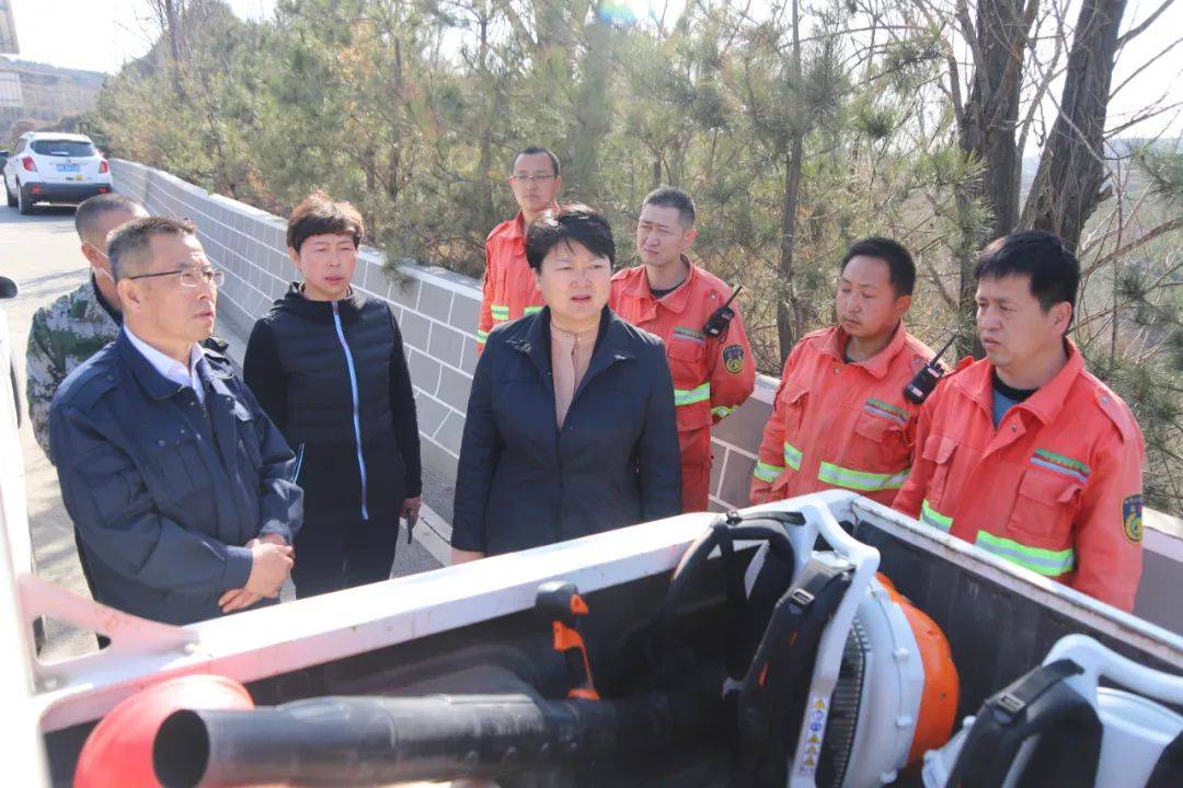 太原尖草坪:刘锦春调研检查护林防火工作_柴村_上兰街道_森林