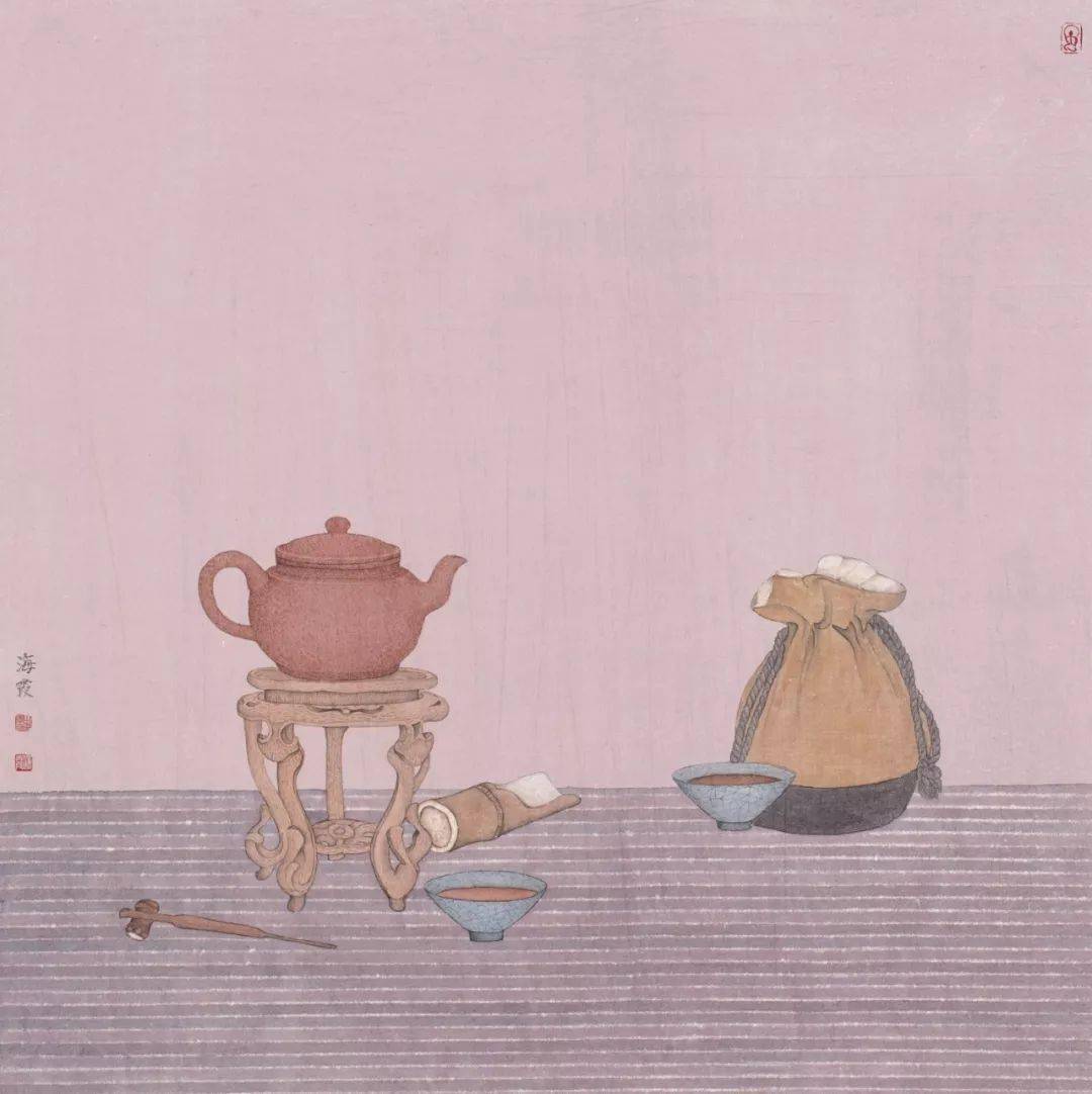 静述流年——李海霞静物工笔画