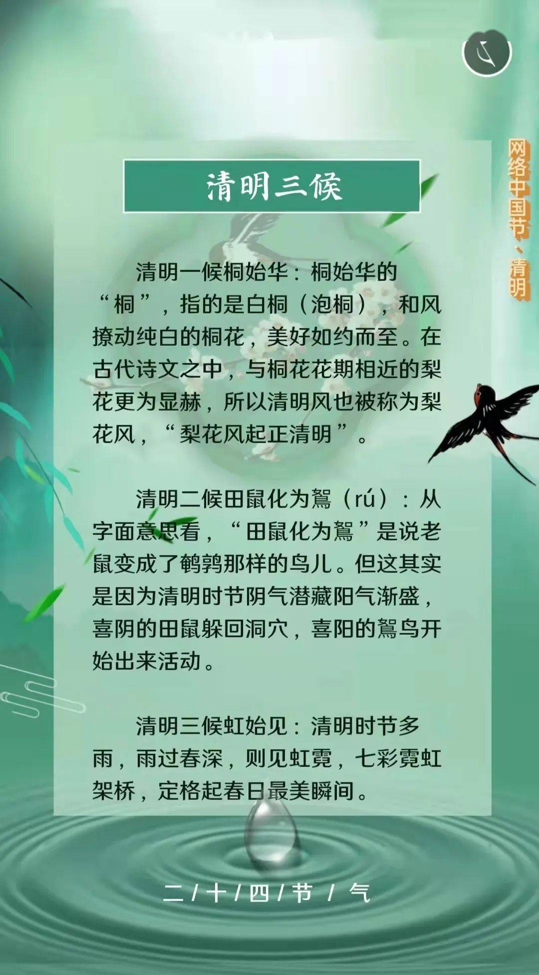 网络中国节清明不忘故人不负韶光别样清明一样情